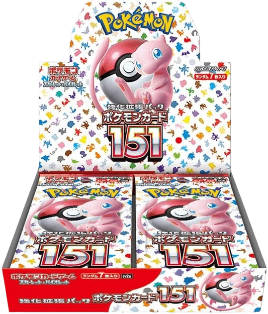 Japanese Pokémon Card 151 - Booster Box